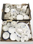 Assorted Bavarian and other tea china, dinner plates, tea pots, etc.