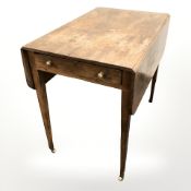 A 19th century mahogany sofa table,