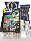 A group of Newcastle United match day tickets and programmes,