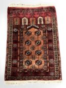 A Turkoman prayer rug, Afghanistan,
