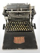 An American caligraph typewriter.