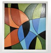 Danish School : Abstract study, oil on canvas,