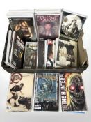 A collection of contemporary comics including Buffy the Vampire Slayer, Angel, War of the Undead,