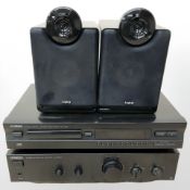 A Yamaha natural sound CD player CDX-396,