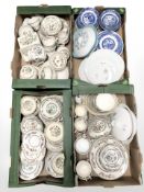 Assorted dinner wares including Johnson Brothers Indian tree, Masons Regency, Crown Ducal, etc.