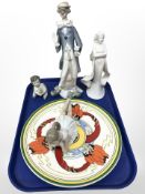 A Wedgwood Centenary Clarice Cliff Bizzare charger, diameter 30.