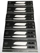 Six Hobo two piece culinary knife sets, boxed.