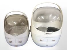 Two StylPro cosmetic cases.