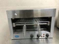 A Cougar commercial stainless steel grill.