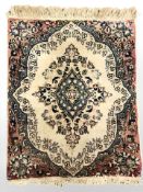 A small Kirman rug, South-East Iran,