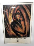 A Helmut Middendorf exhibition gallery print,