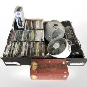 Two Panasonic radios, various DVDs, PC games, Mozart CD boxset, other electricals.