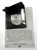 A Westminster Collection issue : United States of America Morgan Dollar 1886, .900 silver, 26.