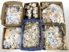 A vast quantity of 20th century loose stamps (one pallet)