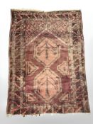 A Turkoman rug, Afghanistan,