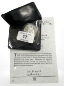 A Westminster Collection issue : A United States of America Washington half dollar, .