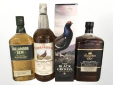 A bottle of The Black Grouse blended scotch whisky, 70 cl, in carton,