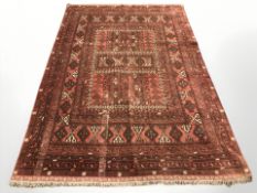 A Turkoman Ensi rug, Afghanistan,