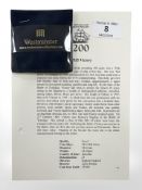 A Gibraltar HMS Victory Trafalgar Bicentenary Sterling silver proof £5 coin, 28.