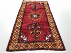 A Luri long rug, West Iran,
