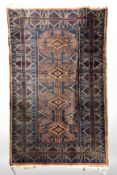 A Balouch rug, Afghanistan, 152 cm x 84 cm.