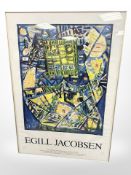 A Egill Jacobsen exhibition gallery print,