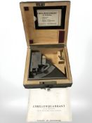 A vintage German artillery ranging quadrant by Ludolph Bremerhaven.