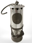 An Eccles Protector type 6 miners safety lamp.