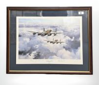 After Robert Taylor : The Lancaster VC's, colour print,