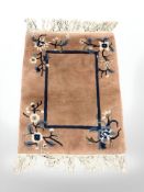 A small Chinese rug,