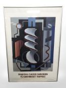 A Franciska Clausen-Samlingen exhibition gallery print,