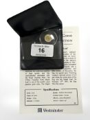 A Westminster Collection issue : The Smallest Gold coins of the world collection,