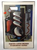 A Franciska Clausen-Samlingen exhibition gallery print,