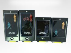 Thermotor : Four Pedestrian Control Units : Toucan Nearside Repeater,