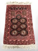 A Turkoman prayer rug, Afghanistan,