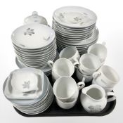 Approximately sixty eight pieces of Bing & Grondahl porcelain tea china.