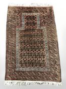 A Balouch prayer rug, Afghanistan,