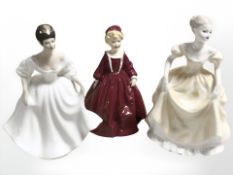 Two Royal Doulton figures 'Angela' HN2389,