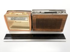 A Bang & Olufsen Beomaster 2000, a Beolit Deluxe 611T radio and another Beolit radio.