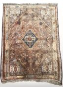 A Kashgai rug, South-West Iran, 170cm by 120cm.