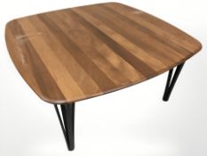 A Danish Haslev teak coffee table,