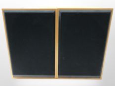 A pair of Dali 2A speakers, height 35 cm.