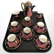 A fifteen piece Regal Ware Arras coffee service.