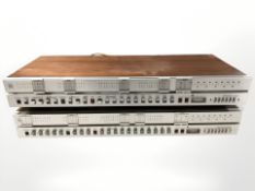 A Bang & Olufsen Beomaster 3000 and Beomaster 3000-2.