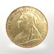 A Queen Victoria 1897 gold full sovereign
