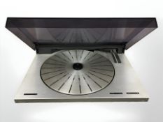 A Bang & Olufsen Beogram TX 2 turntable.