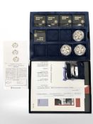 A group of Queen Elizabeth II 80th birthday commemorative crowns,