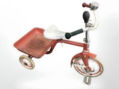 A child's Winther metal tricycle