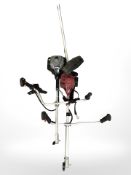 Two petrol strimmers