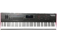 A Kurzweil Forte Se digital keyboard.